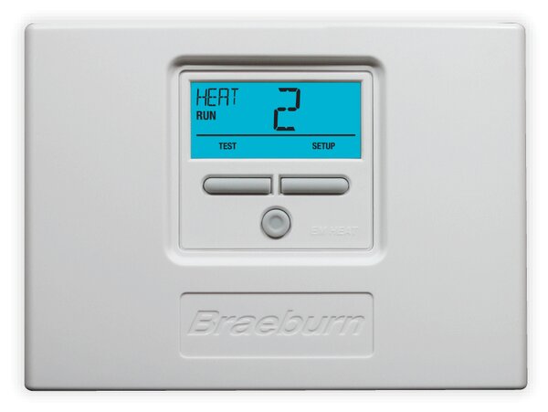 Braeburn 3-Zone Control Panel Model 140221, Front View