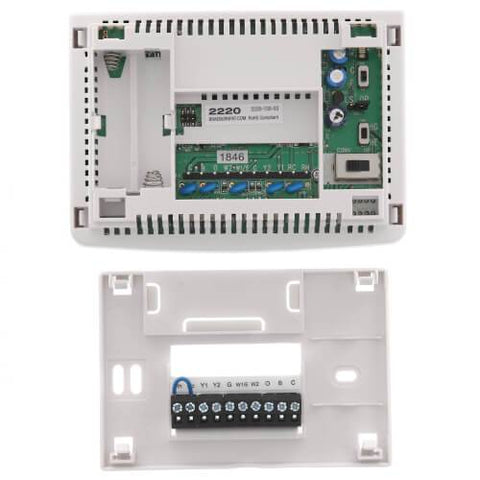 Braeburn Builder Programmable Thermostat, View From The Middle