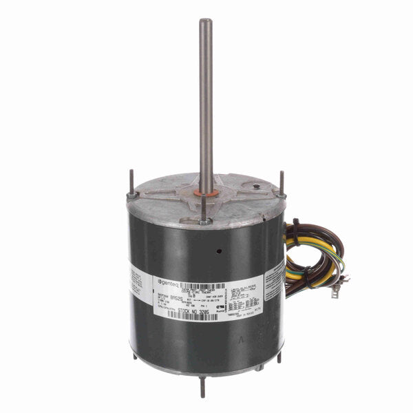 Genteq Totally Enclosed Air Over Condenser Fan Motor Front view