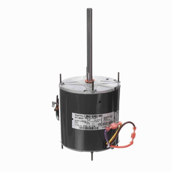Genteq Totally Enclosed Air Over Condenser Fan Motor Front view