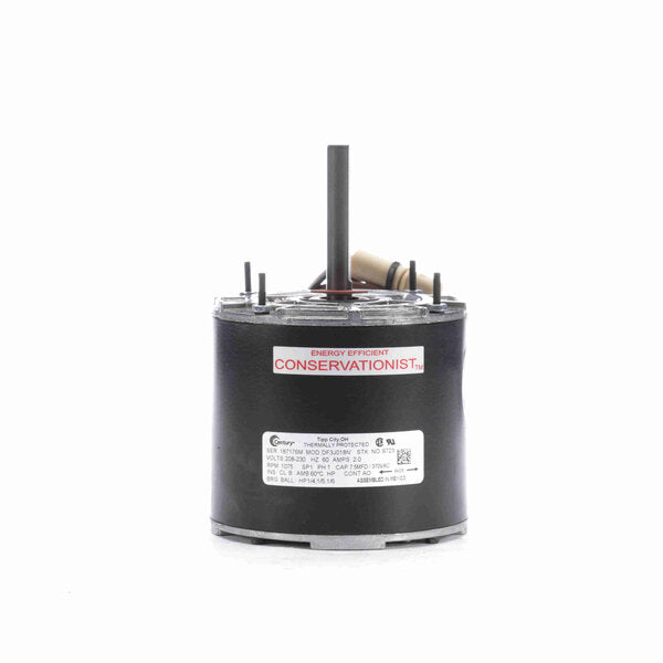 Century Totally Enclosed Air Over Condenser Fan Motor Front view