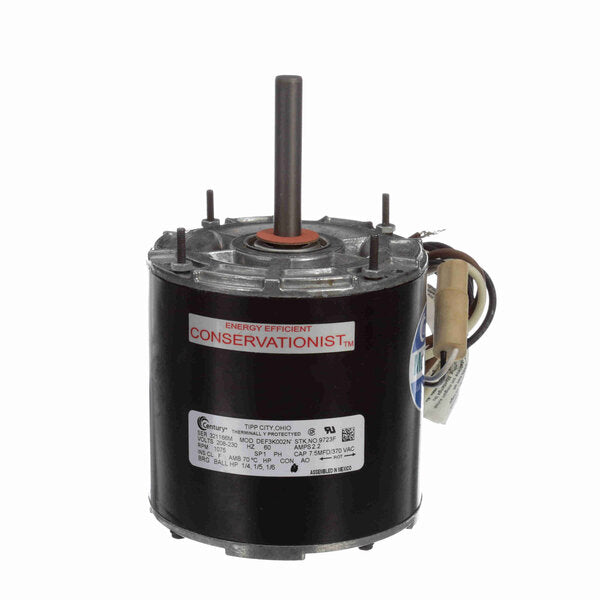Century Totally Enclosed Air Over Condenser Fan Motor Front view