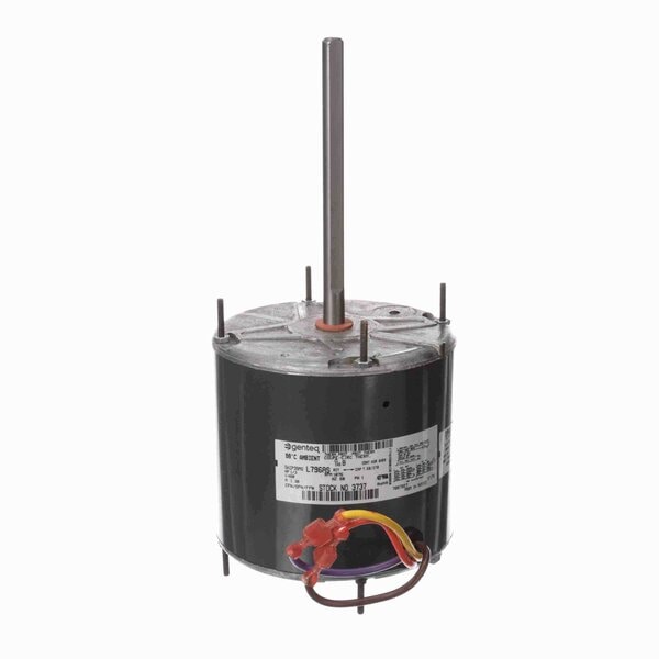 Genteq Totally Enclosed Air Over Condenser Fan Motor Front view