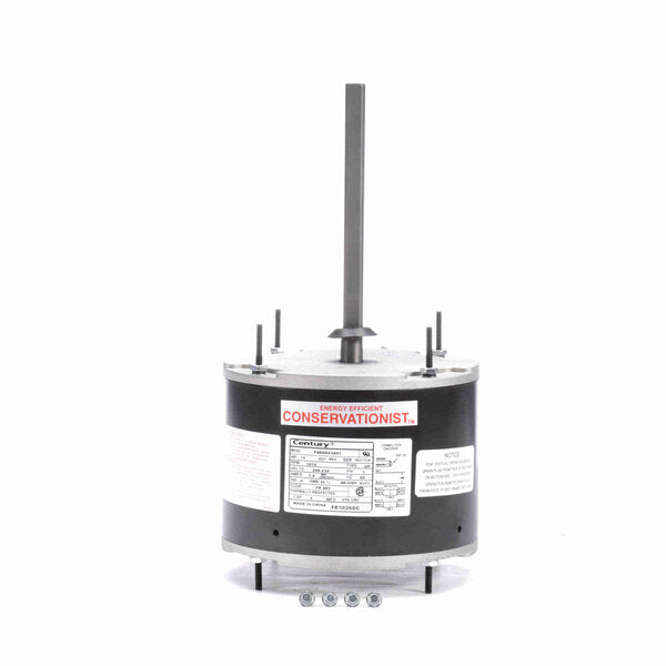 Century Totally Enclosed Air Over Condenser Fan Motor Front view
