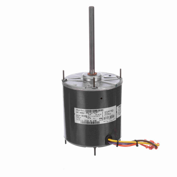 Genteq Totally Enclosed Air Over Condenser Fan Motor Front view