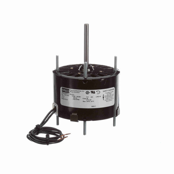 Fasco Open Air Over Direct Drive Motor Front view