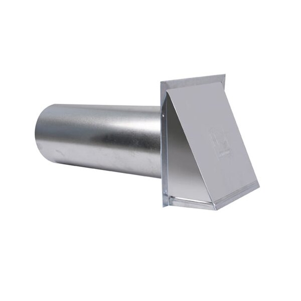 Dundas-Jafine PVB4EAL Aluminum Exhaust Hood Side View
