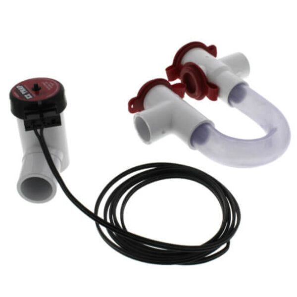 EZ Trap EZT-626 Condensate Trap and Overflow Switch Pack Package Includes EZT-113B Trap and EZT-226 Overflow Switch Side View