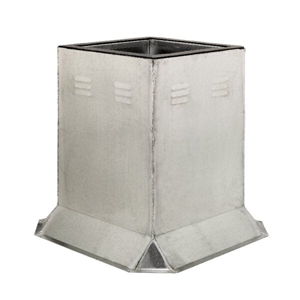 Fantech 5ACC24VC Fixed Ventilated Curb Side View