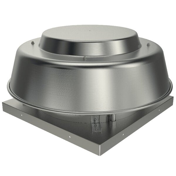 Fantech 5ADE102A Direct Drive Axial Exhaust Roof Fan-10"-547 CFM @ 0.0 SP Side View