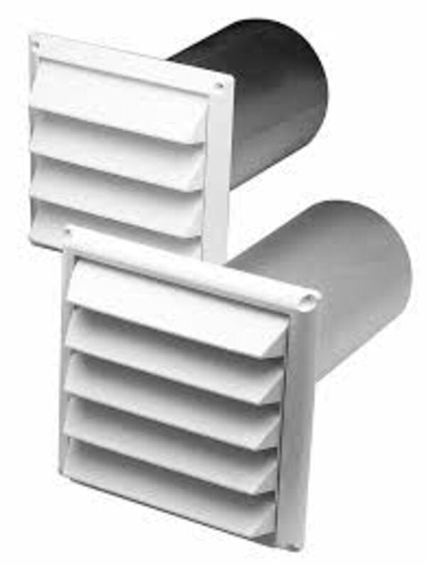 Fantech COM 6P Plastic Supply and Exhaust Hoods Side View