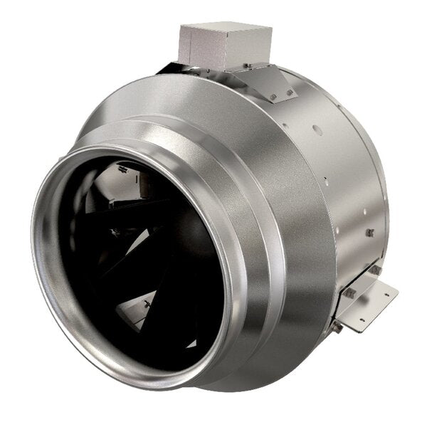 Fantech FKD 12 Inline Centrifugal Fan Side View