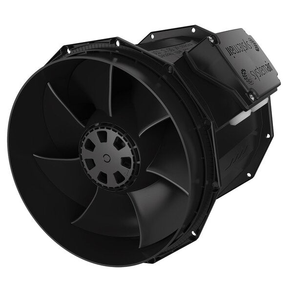 Fantech prioAir8 Inline Duct Fan Side View