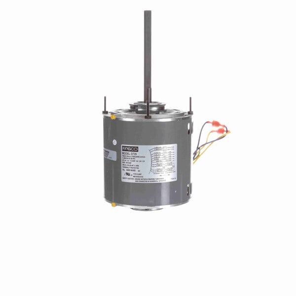 Fasco Open Air Over Direct Drive Motor Front View