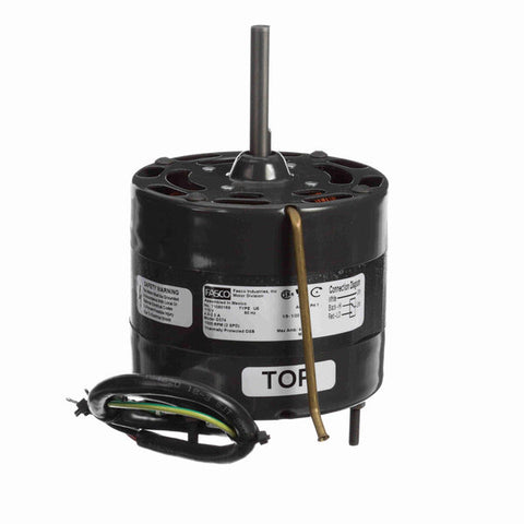 Fasco Open Air Over Direct Drive Motor Front View