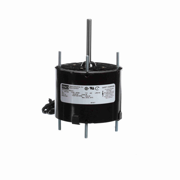Fasco Open Air Over Direct Drive Motor Front View