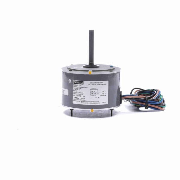 Fasco Totally Enclosed Air Over OEM Replacement Motor Front view