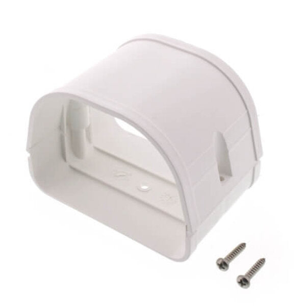 Fortress 84010 3.5" Coupler - LJ92W (White) Side View