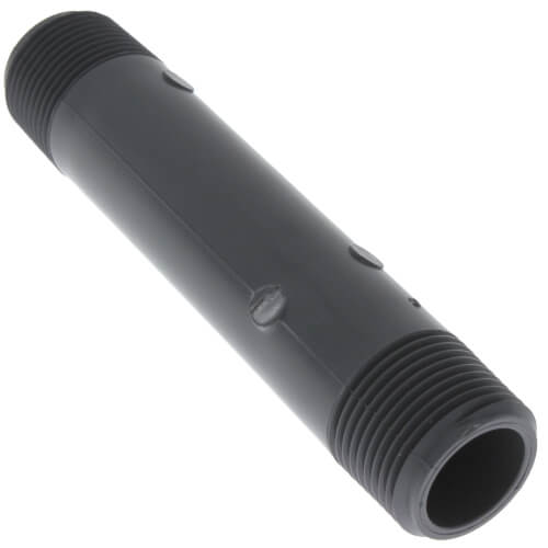 Close PVC Schedule 80 Threaded Nipple