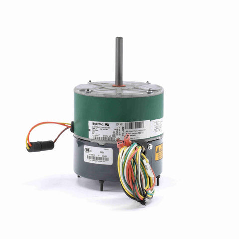Genteq Totally Enclosed Air Over Condenser Fan ECM Motor Front view