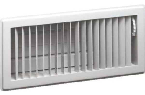 Hart & Cooley 010693 411 Deluxe Floor Diffusers 04 12 W Side View