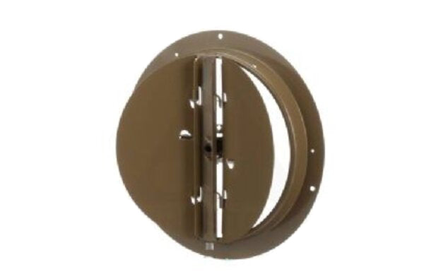 Hart & Cooley 013223 #12 Butterfly Dampers 12 GS Side View
