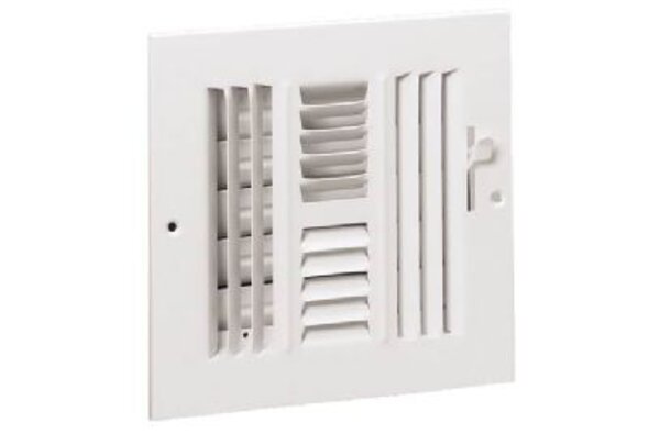 Hart & Cooley 043890 684 Sidewall/Ceiling Registers 08 08 W Side View