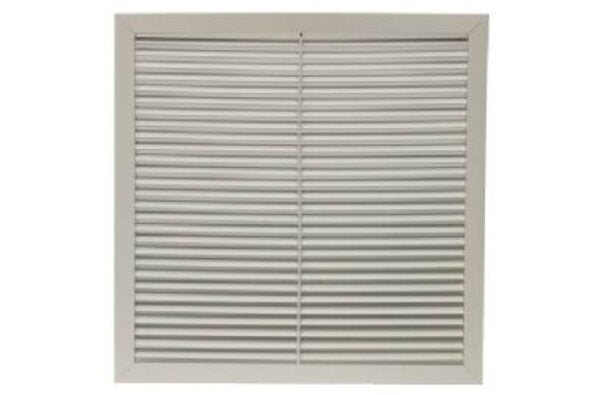 Hart & Cooley 045520 RH45T Commercial T-Bar Aluminum Return Grille 22 22 W Front View