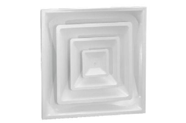 Hart & Cooley 050511 Fixed Pattern Three Cone T-Bar Diffusers 10 W Side View