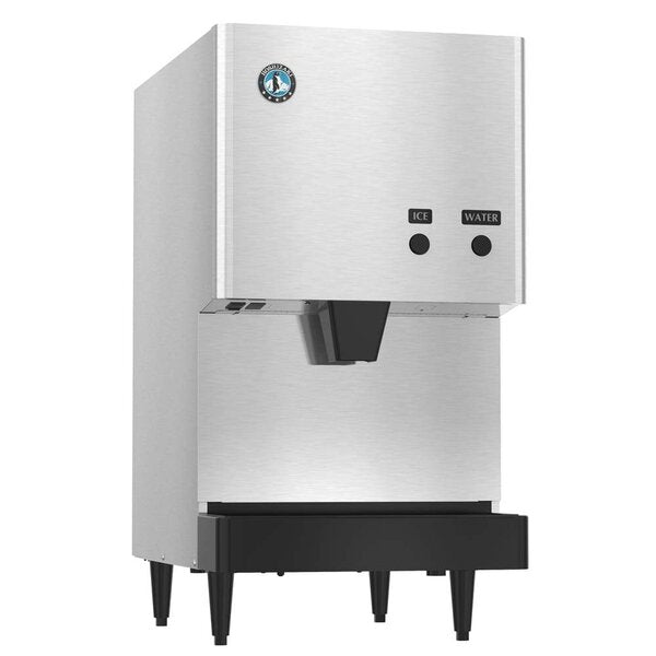 Hoshizaki Air-Cooled Cubelet Ice Machine & Water Dispenser, View On The Right