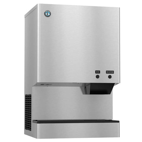 Hoshizaki  Air-Cooled Cubelet Ice Machine & Water Dispenser, View On The Left