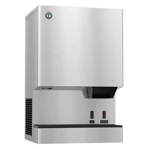 Hoshizaki  Air-Cooled Cubelet Ice Machine & Water Dispenser, View On The Left