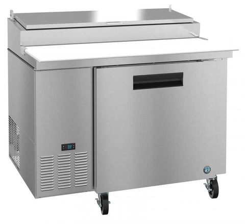 Hoshizaki 46" Refrigerator Single Section Pizza Prep Table, 1 Stainless Door From The Left