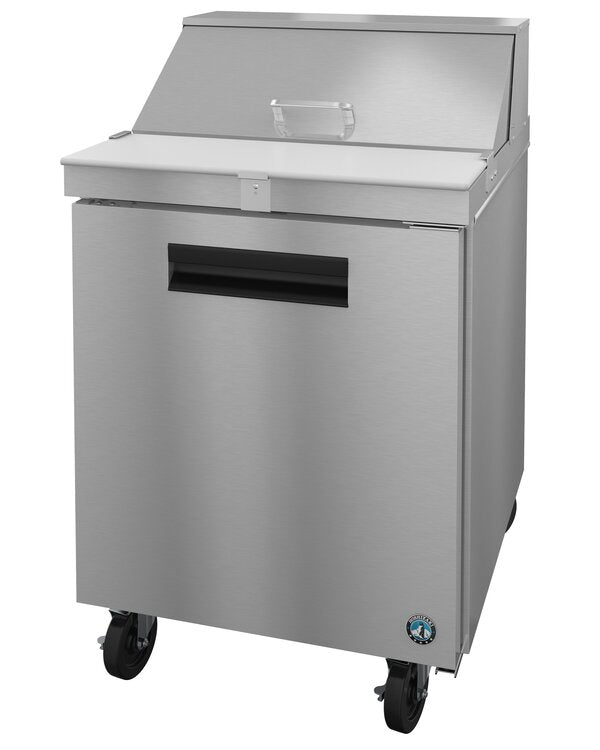 Hoshizaki 27” 1 Door Stainless Steel Refrigerated Sandwich Prep Table
