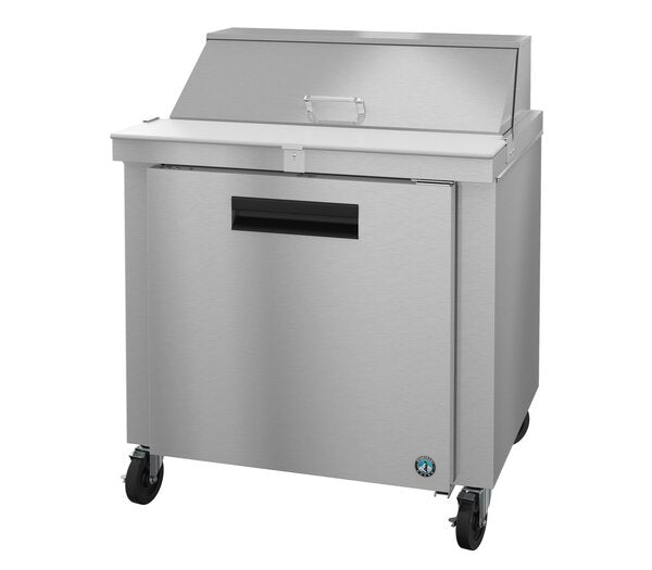 Hoshizaki 36” 1 Door Stainless Steel Refrigerated Sandwich Prep Table