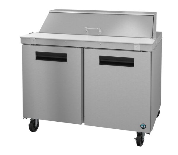 Hoshizaki 48” 2 Door Stainless Steel Refrigerated Sandwich Prep Table