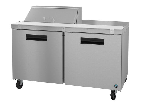 Hoshizaki 60” 2 Door Stainless Steel Refrigerated Sandwich Prep Table