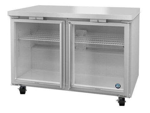 Hoshizaki 48" Refrigerator Two Section Undercounter View From The Right
