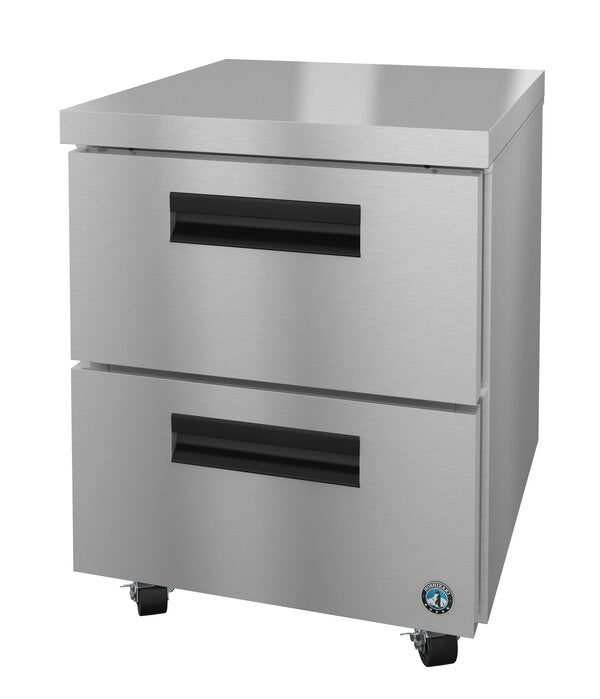 Hoshizaki 27" Refrigerator Single Section Undercounter View From The Left