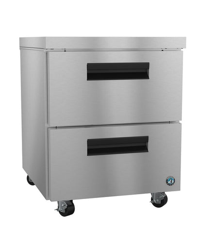 Hoshizaki 27" Refrigerator Single Section Undercounter View From The Left