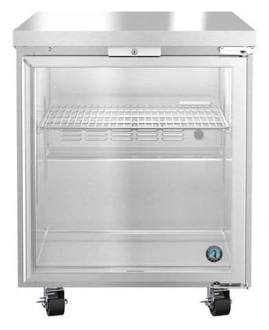 Hoshizaki 27" Refrigerator Single Section Undercounter Front View