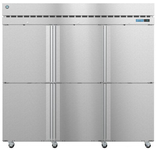 Hoshizaki Three Section Upright Reach-In Freezer Front View