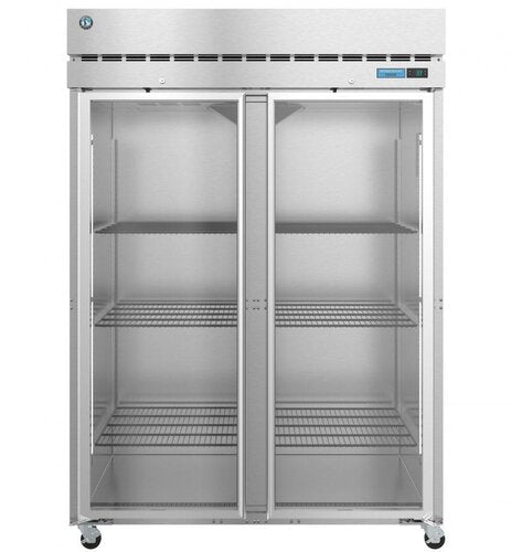 Hoshizaki Two Section Upright Reach-In Freezer Front View