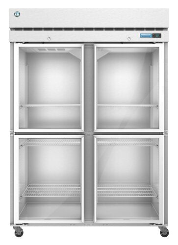 Hoshizaki Two Section Upright Reach-In Freezer Front View