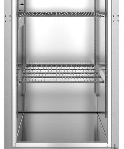 Hoshizaki Single Section Upright Reach-In Freezer Inside View