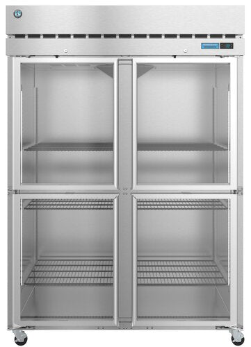 Hoshizaki Two Section Upright Refrigerator Front View 