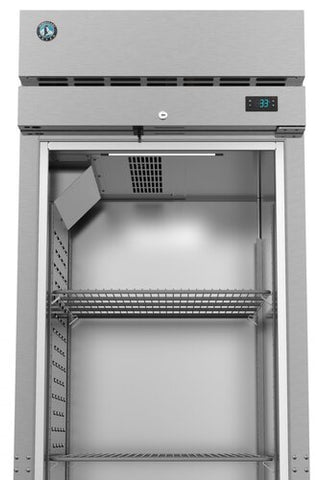 Hoshizaki Single Section Upright Refrigerator Inside View