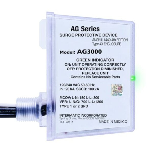 Intermatic Power Surge Protection Front View
