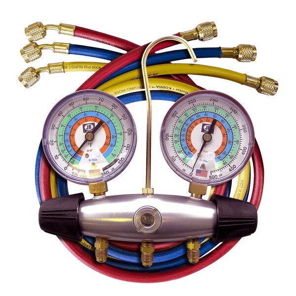JB 24133 Zeppelin Series 2-Valve Manifold Side View