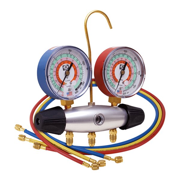 JB 24233 Zeppelin Series 2-Valve Manifold Side View